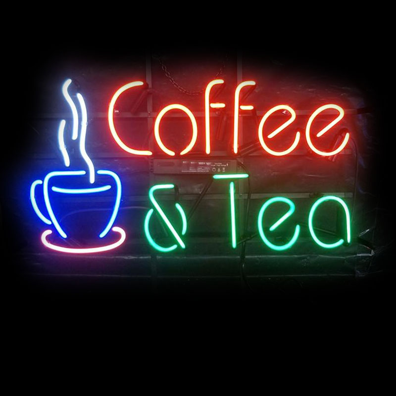 Coffee Tea Icon - 네온사인 커피 티 레스토랑 맥주 바
