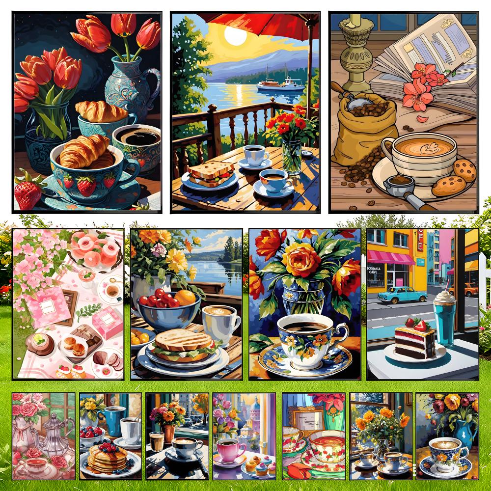 Coffee Tea Images - 애프터눈 티 커피 컵 디자인 매끄러운