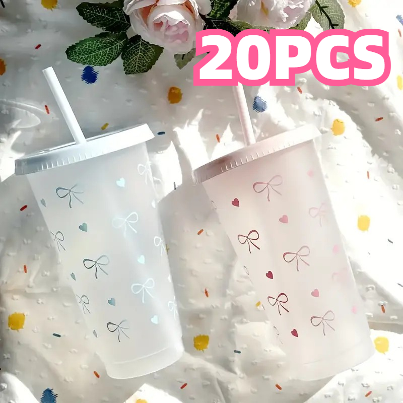 Coffee Tea Day - 아이스 커피 주스 차 플라스틱 컵에