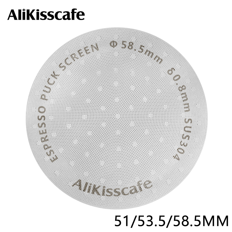 Coffee And Tea Filter - Alikisscafe 에스프레소 퍽 스크린 51mm 53.5mm