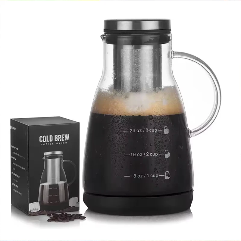 Coffee And Tea Filter - 960ml 에스프레소 아이스 드립 메이커 유리