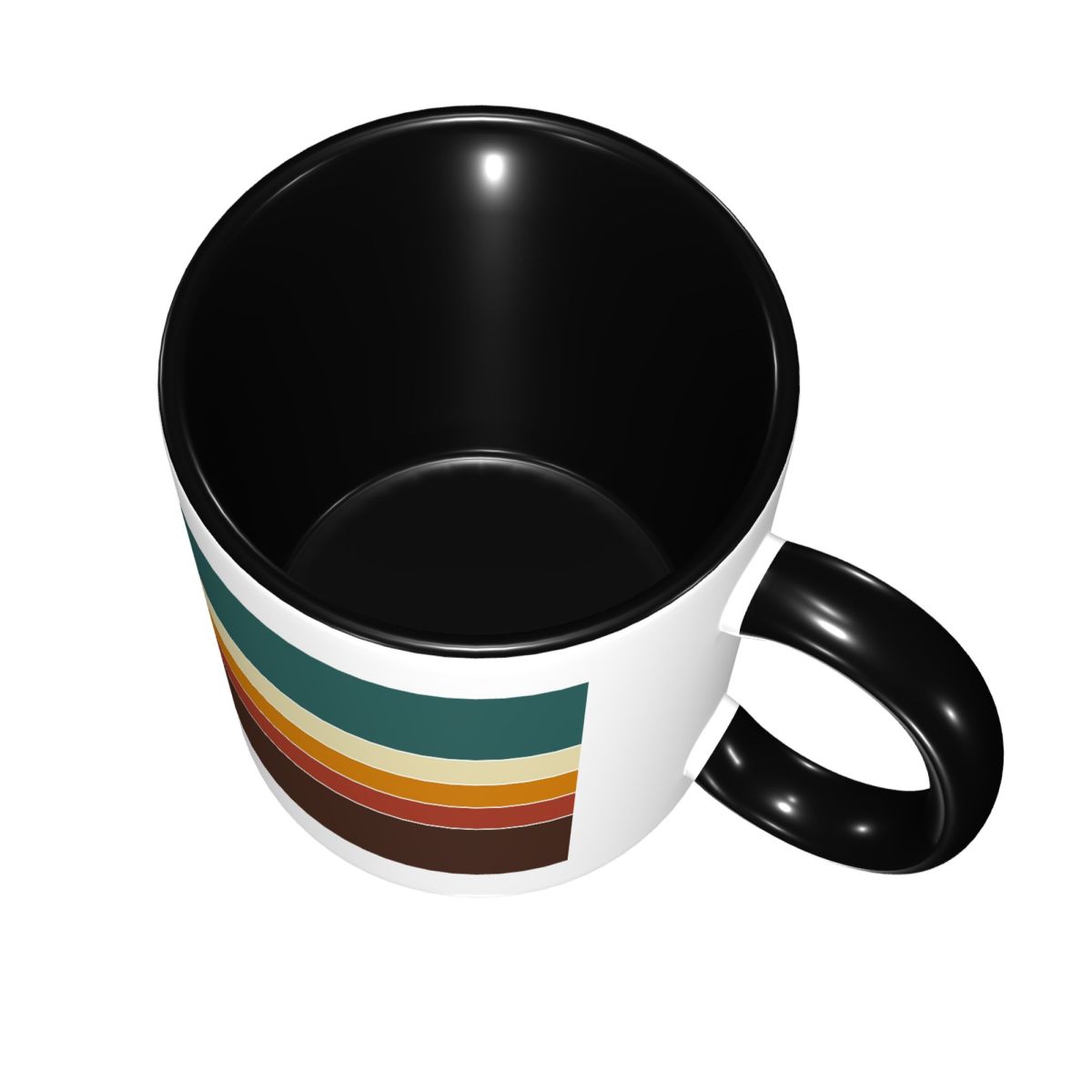 아이코닉 70년대 북유럽 빈티지 레트로 가을 색상 스트 - Coffee Tea Icon 리뷰 및 가격