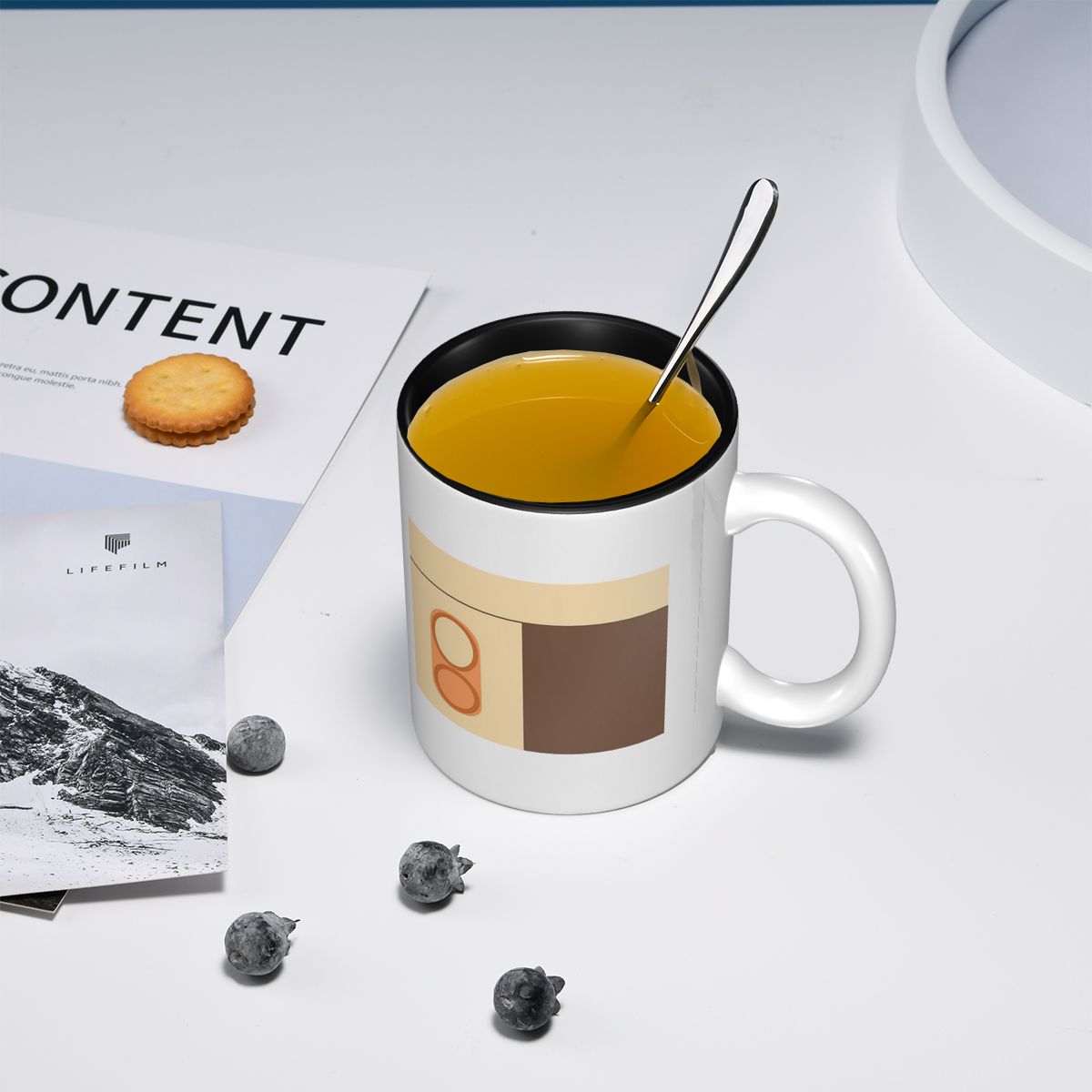 캔버라 아이코닉 버스 쉘터 머그컵 재미있는 세라믹 커피 - Coffee Tea Icon 리뷰 및 가격