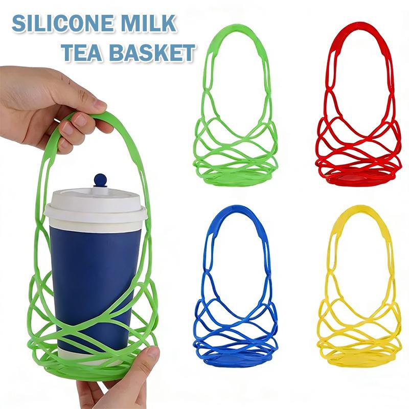 창의적인 속이 빈 밀크티 백 실리콘 재사용 가능 커피컵 - Coffee Tea Bags 리뷰 및 가격