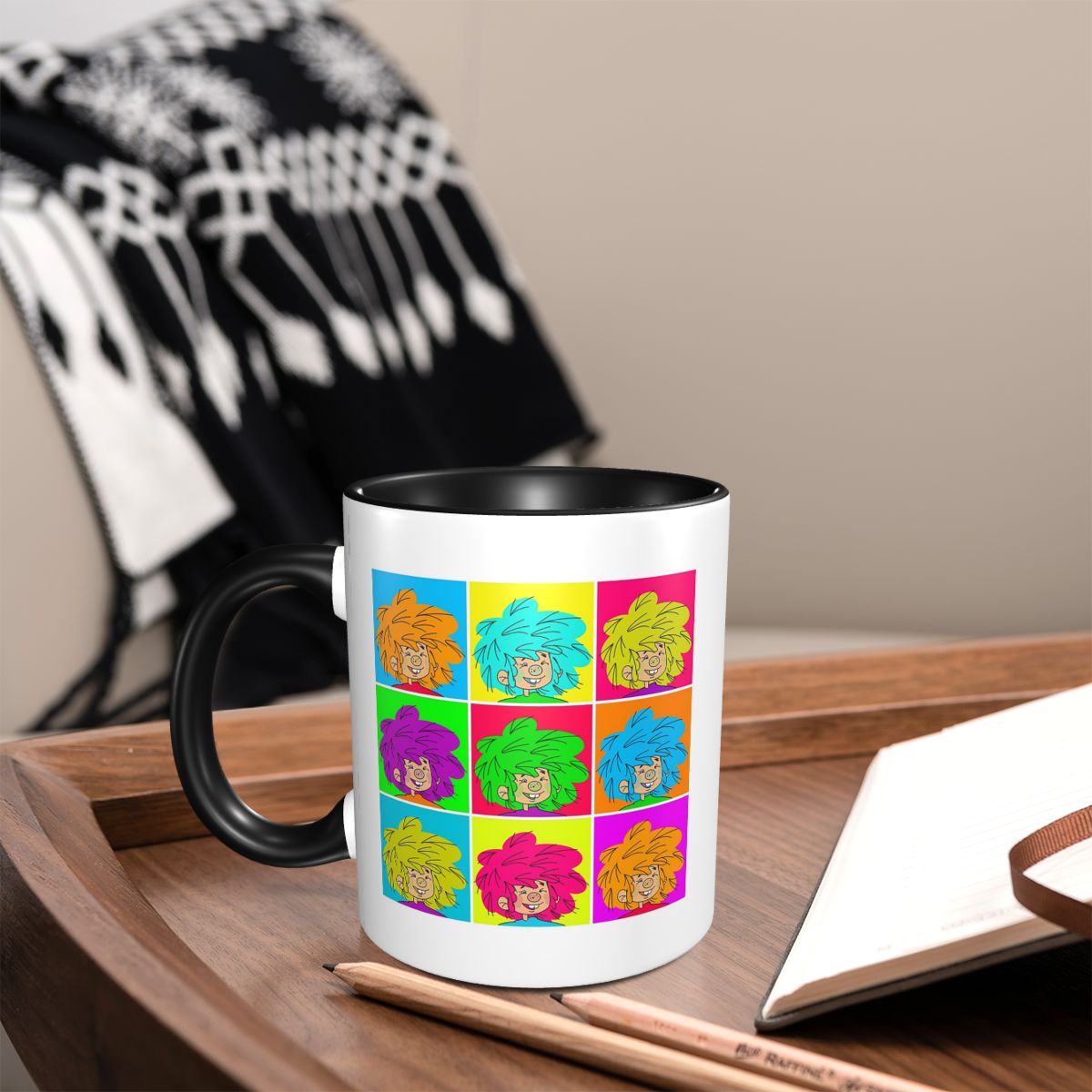 워홀에서 영감을 받은 아이코닉 푸무클 머그 재미있는 세 - Coffee Tea Icon 리뷰 및 가격