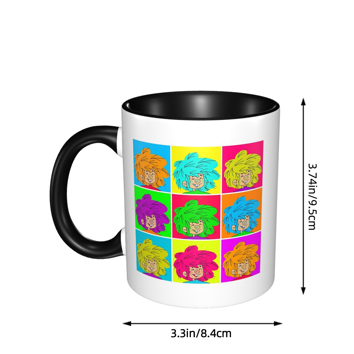 워홀에서 영감을 받은 아이코닉 푸무클 머그 재미있는 세 - Coffee Tea Icon 리뷰 및 가격