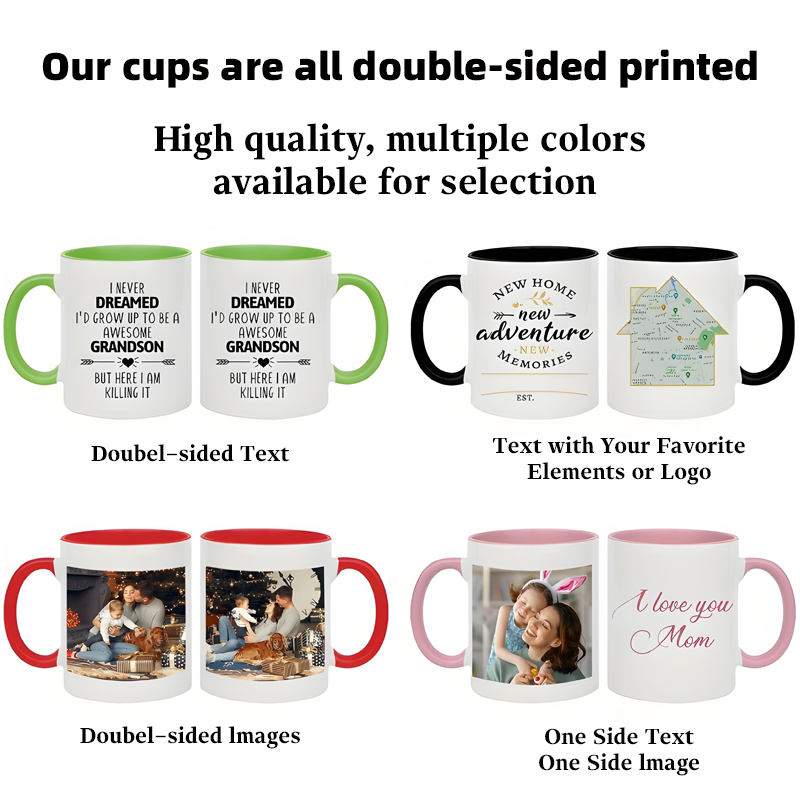 맞춤 이름 이미지 텍스트 컵 11온스 개인 맞춤 머그컵 - Coffee Tea Images 리뷰 및 가격