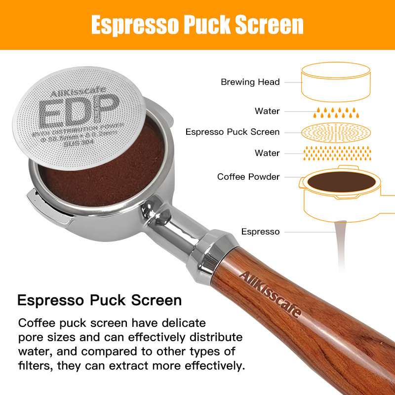 에스프레소 퍽 스크린 49.5mm 51mm 53.5mm - Coffee And Tea Filter 리뷰 및 가격