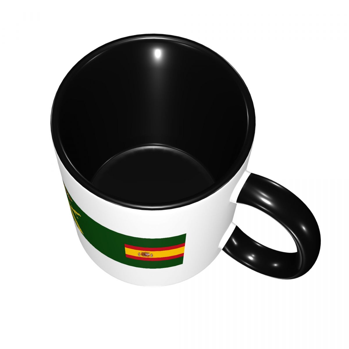 스페인 국기 플러스 엠블럼 시민경비대 머그 재미있는 세 - Coffee Plus Tea 리뷰 및 가격