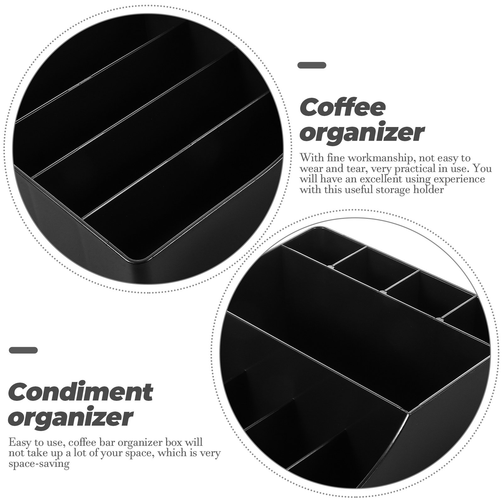 커피 정리대 레진 소재 컴팩트 카운터탑 바 액세서리 - - Coffee Tea Bags 리뷰 및 가격