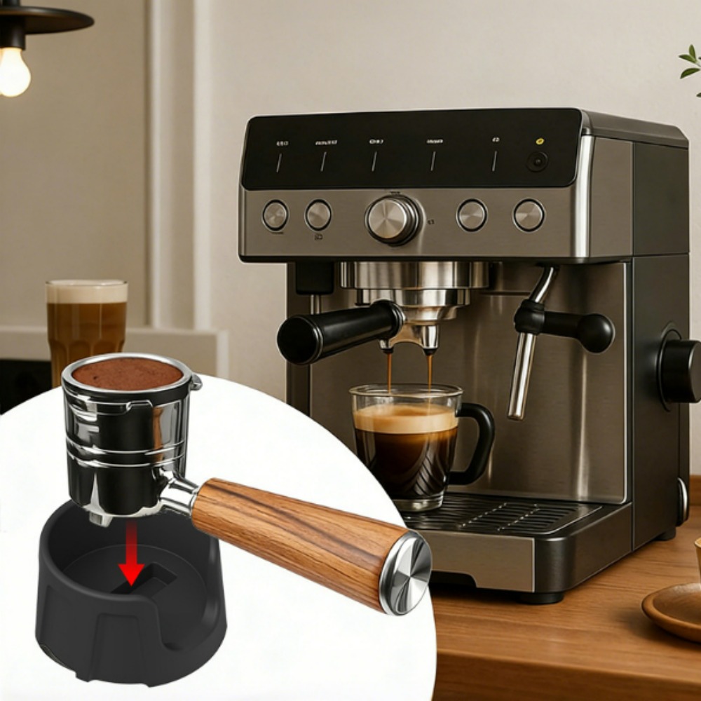 1PCS 커피 포터필터 홀더, 에스프레소 탬퍼 스테이션 - Coffee And Tea Filter 리뷰 및 가격