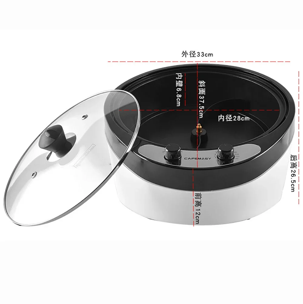 220V 전기 커피 로스터 곡물 땅콩 참깨 베이킹 기계 - Coffee Tea Roasters 리뷰 및 가격