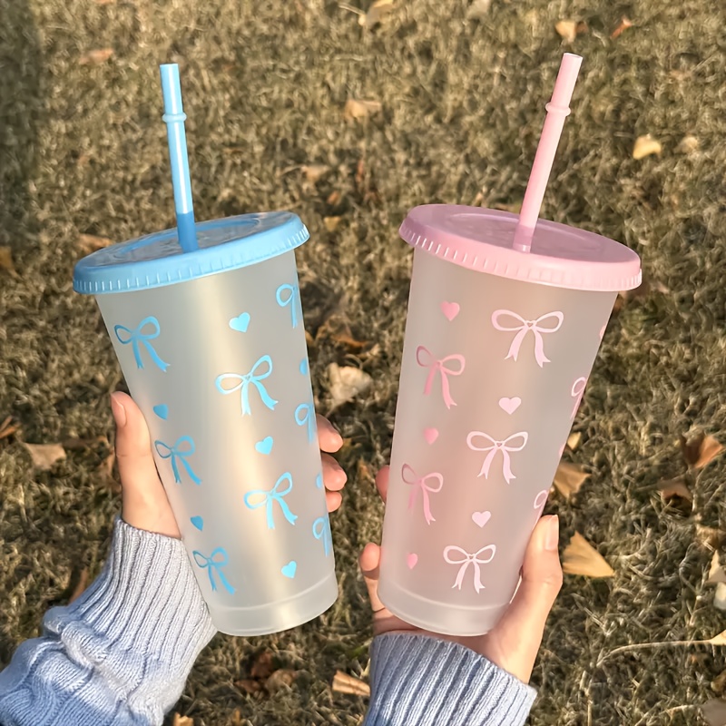 아이스 커피 주스 차 플라스틱 컵에 대 한 밀짚 뚜껑과 - Coffee Tea Day 리뷰 및 가격