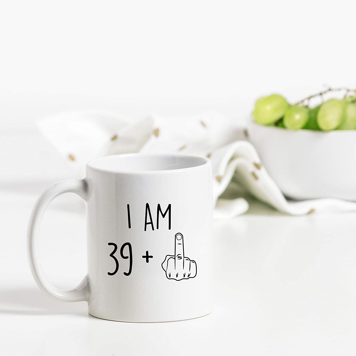 남성 여성을 위한 40 번째 생일 선물 나는 39 플러 - Coffee Plus Tea 리뷰 및 가격