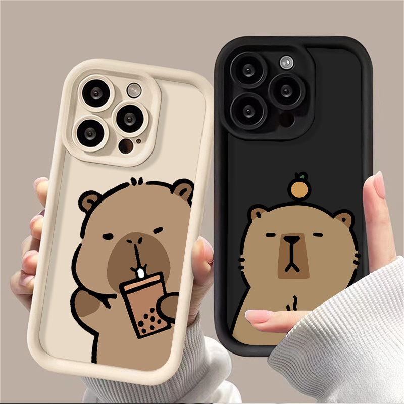 만화 귀여운 Capybara 케이스 Xiaomi Red - Coffee Plus Tea 리뷰 및 가격
