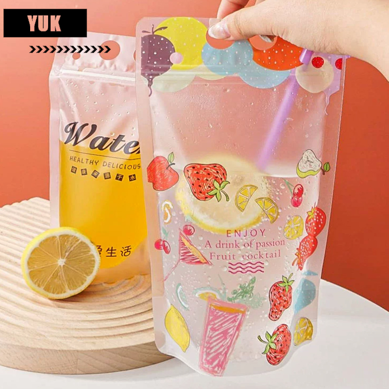 주스, 커피, 밀크티용 투명 음료 포장 백 맞춤 인쇄 - Coffee Tea Bags 리뷰 및 가격
