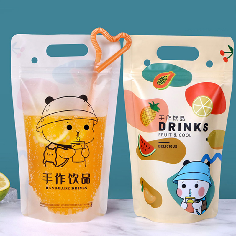 주스, 커피, 밀크티용 투명 음료 포장 백 맞춤 인쇄 - Coffee Tea Bags 리뷰 및 가격