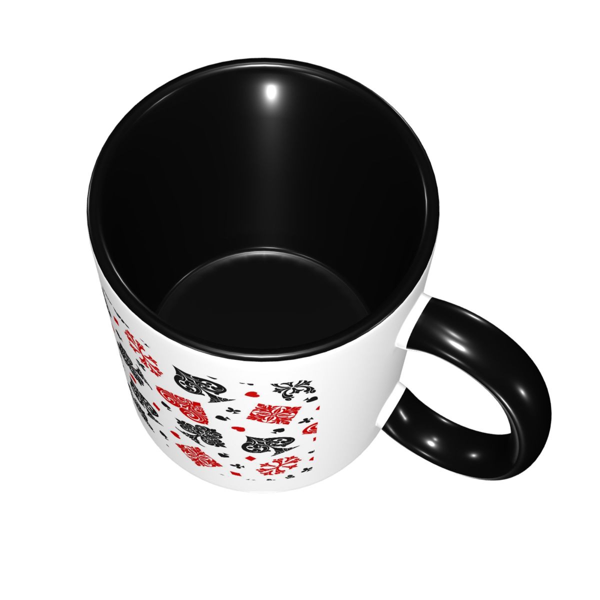플레잉 카드 아이콘 머그컵 재미있는 세라믹 커피잔 차  - Coffee Tea Icon 리뷰 및 가격