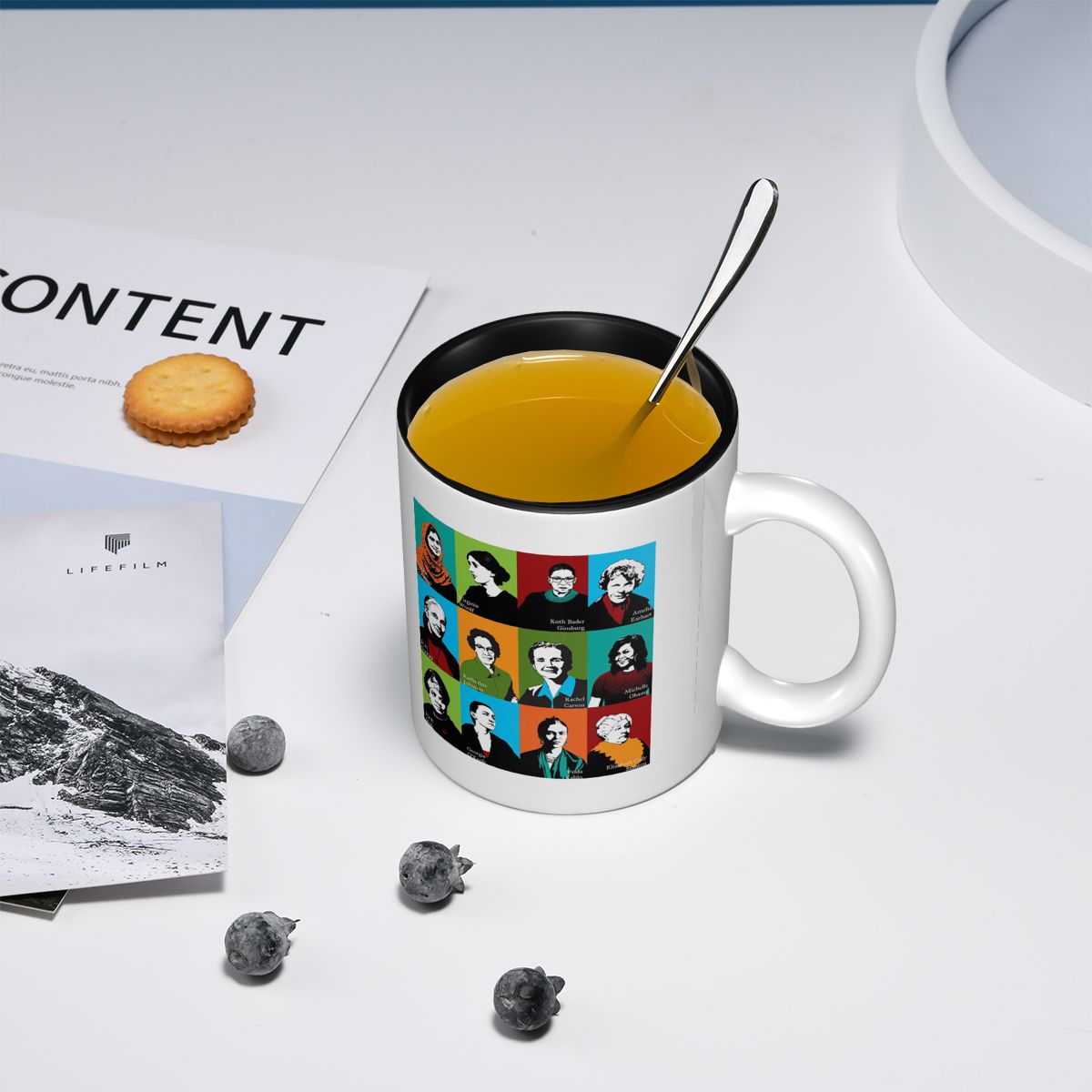 페미니스트 아이콘 머그잔 재미있는 세라믹 커피 컵 차  - Coffee Tea Icon 리뷰 및 가격
