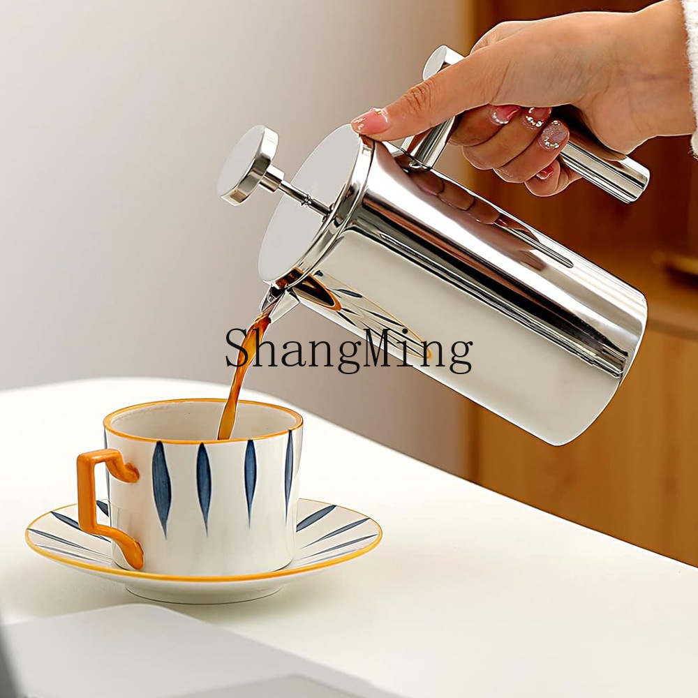 DSA 스테인리스 스틸 프렌치 프레스 포트 커피 필터  - Coffee Tea Pots 리뷰 및 가격