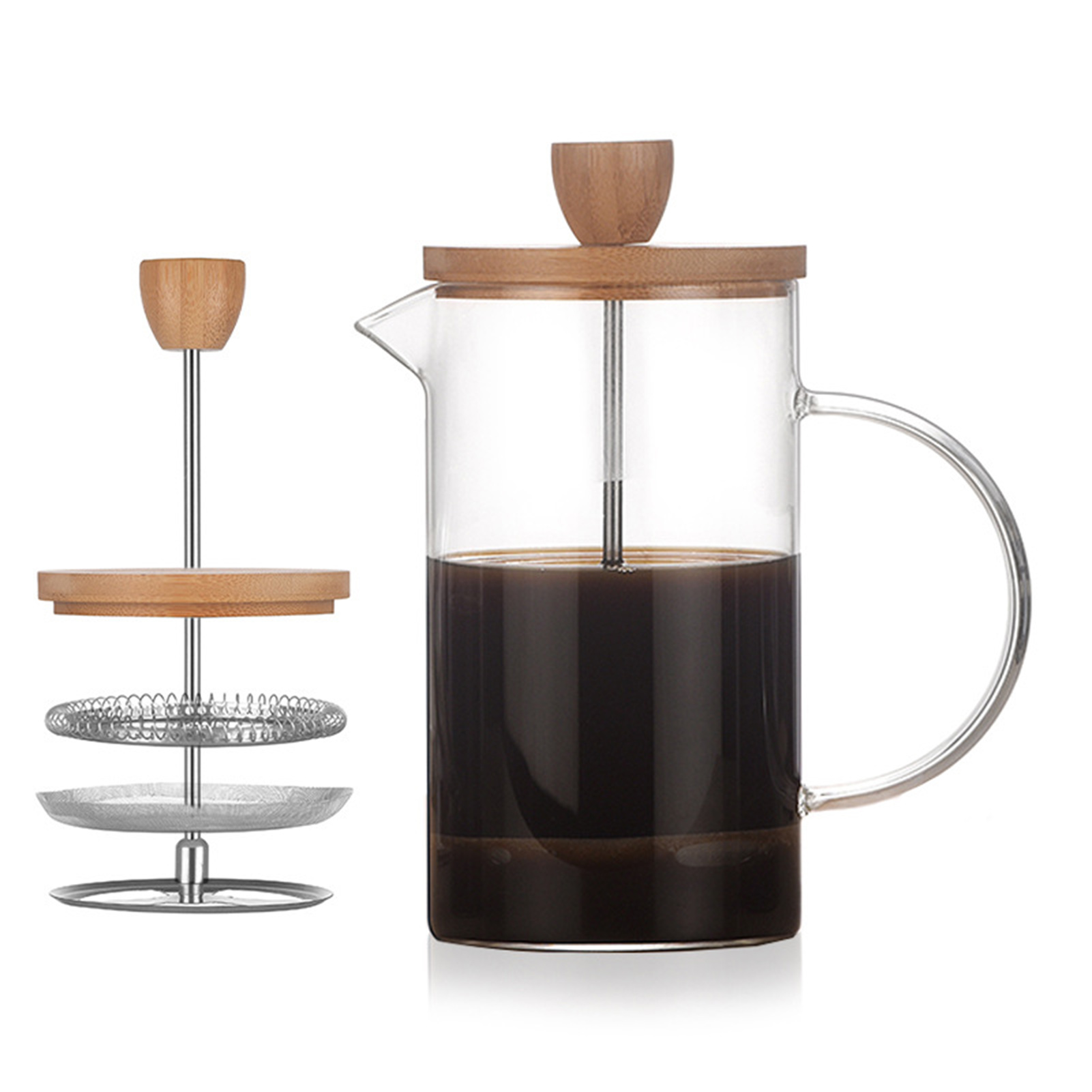 다용도 홈 프렌치 필터 프레스 포트 다기능 커피 및 차 - Coffee And Tea Filter 리뷰 및 가격