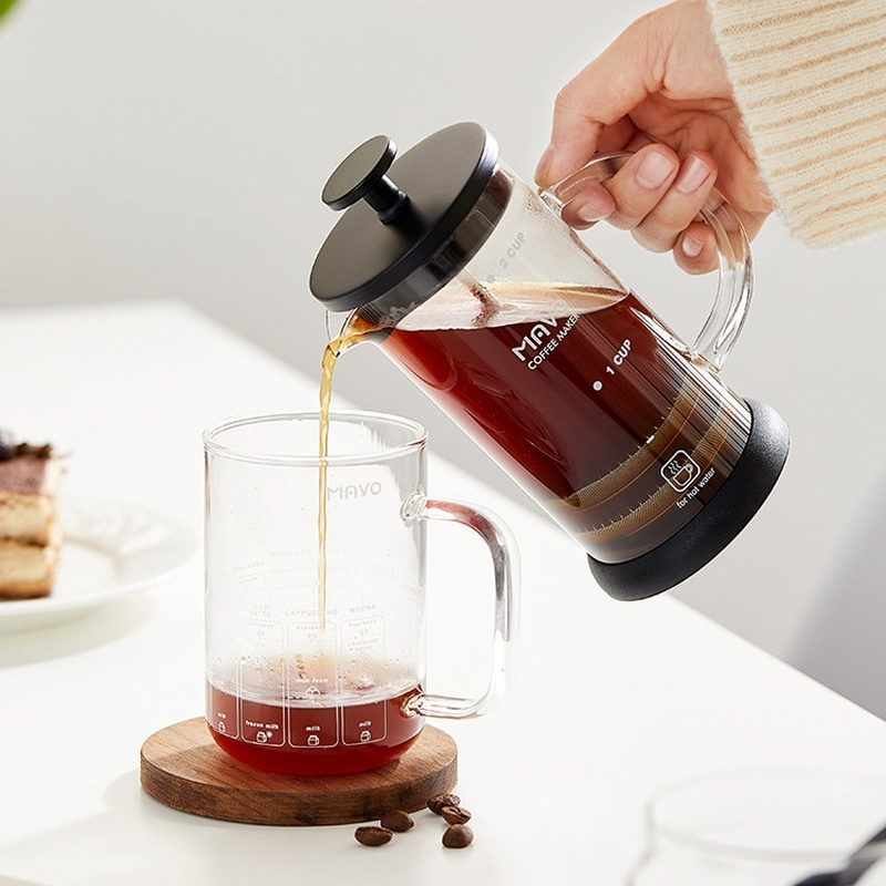 MAVO 프렌치 프레스 커피 메이커 이중 메쉬 필터 2 - Coffee And Tea Filter 리뷰 및 가격