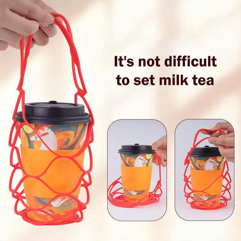 부드러운 실리콘 음료 슬리브 재사용 가능 세척 가능 보 - Coffee Tea Bags 리뷰 및 가격