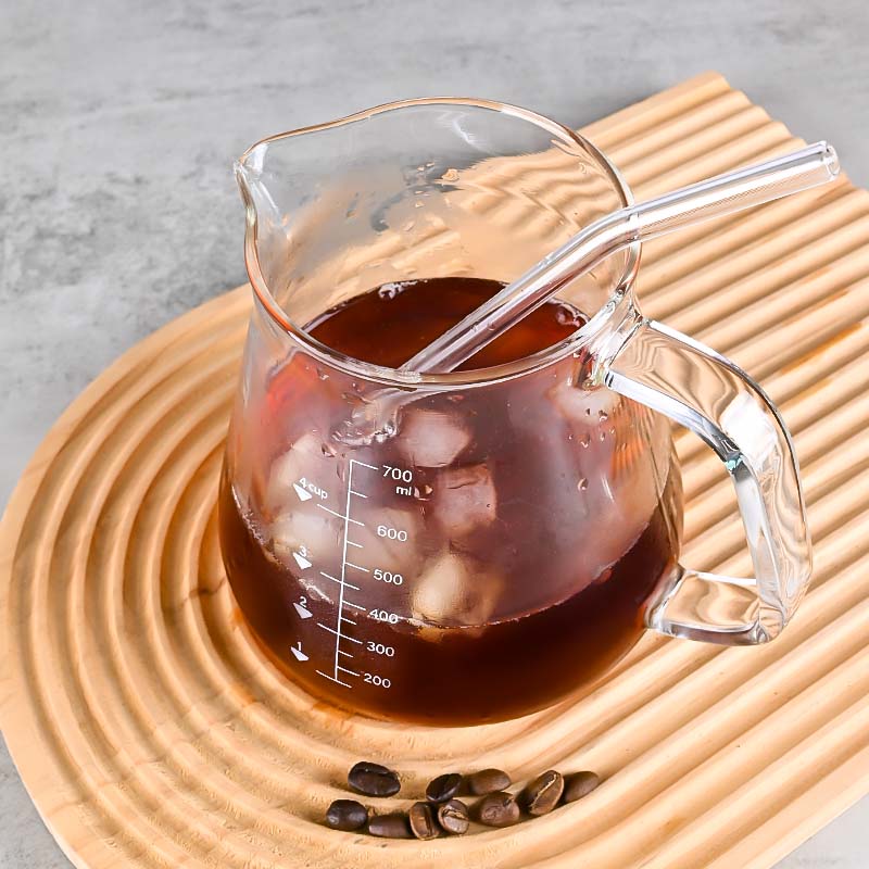 신제품 고보로실리케이트 700ml 유리 푸어 오버 커피 - Coffee Tea Pots 리뷰 및 가격
