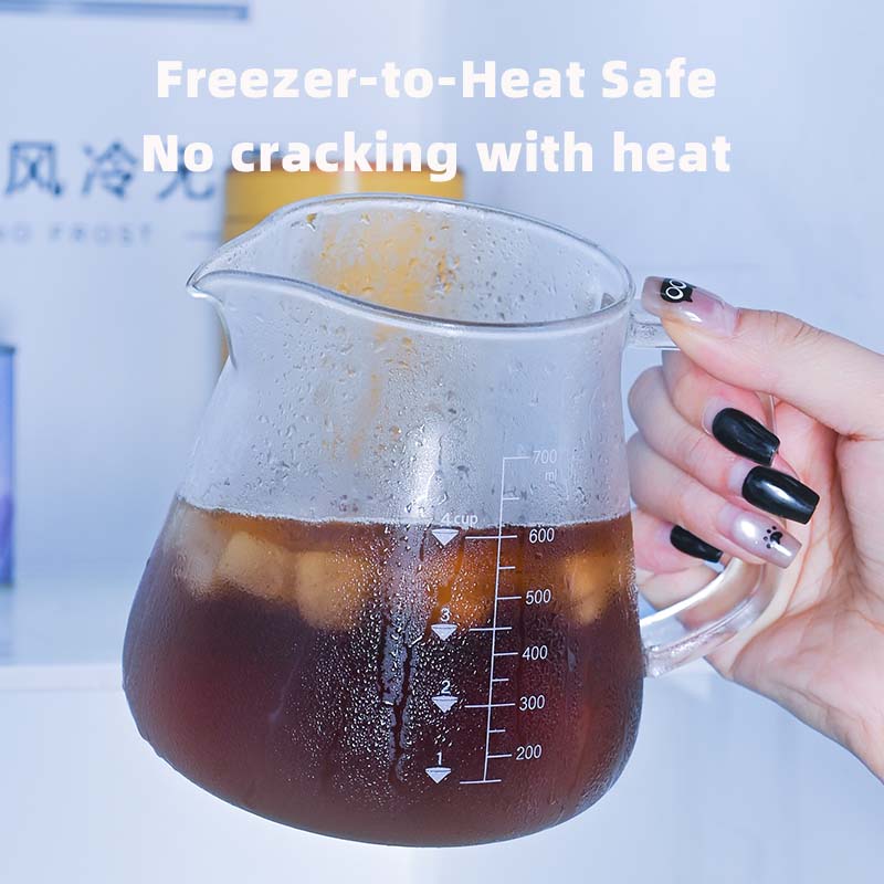 신제품 고보로실리케이트 700ml 유리 푸어 오버 커피 - Coffee Tea Pots 리뷰 및 가격
