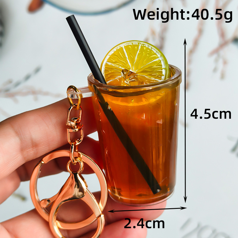 만화 홍콩 레몬티 펄 밀크티 키체인 귀여운 프라푸치노  - Coffee Tea Hong Kong 리뷰 및 가격