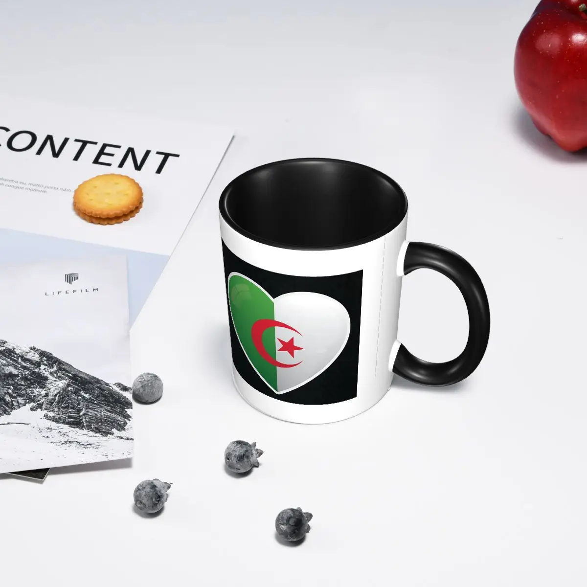 알제리 알제리 국기 사랑 아이콘 머그컵 재미있는 세라믹 - Coffee Tea Icon 리뷰 및 가격