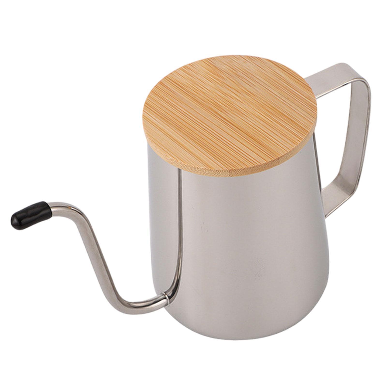 주전자 캠핑 커피 포트 600ml 긴 주둥이 차 주전자 - Coffee Tea Pots 리뷰 및 가격