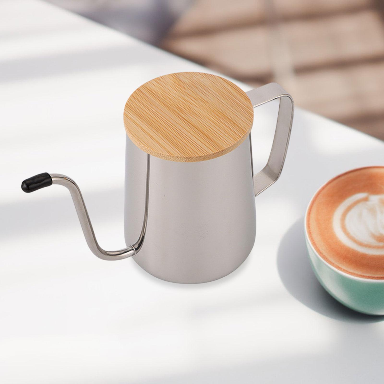주전자 캠핑 커피 포트 600ml 긴 주둥이 차 주전자 - Coffee Tea Pots 리뷰 및 가격