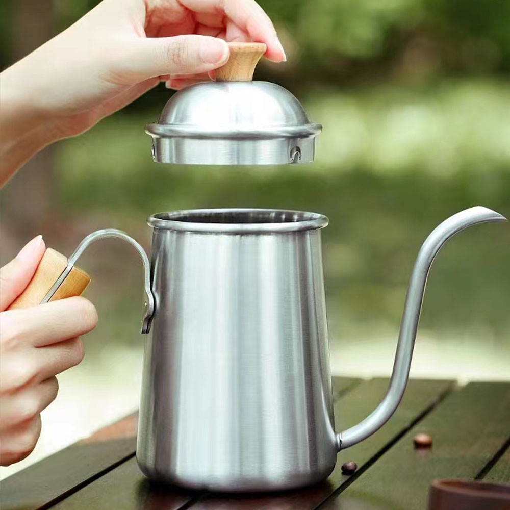 푸어 오버 커피 주전자 구즈넥 스테인레스 스틸 차 주전 - Coffee Tea Pots 리뷰 및 가격