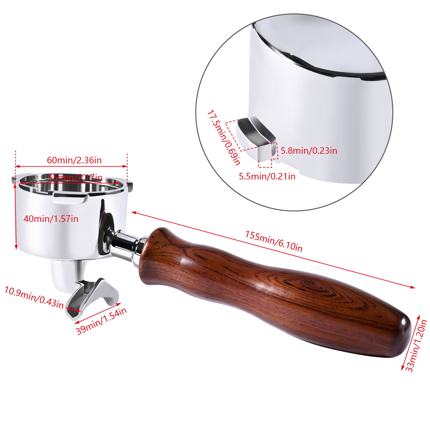 51mm 더블 스파우트 커피 포터필터 (51MM 3이어 - Coffee And Tea Filter 리뷰 및 가격