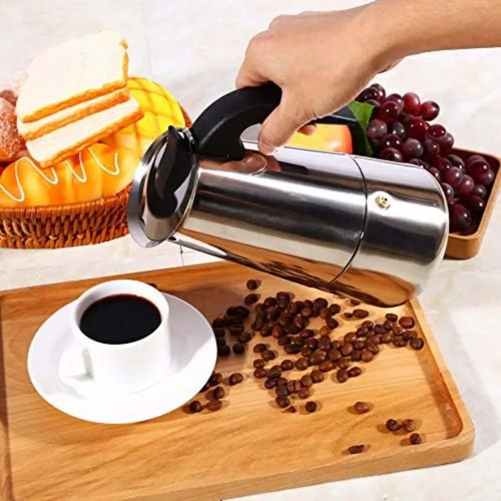 모카 커피 포트 스테인레스 스틸 에스프레소 포트 커피  - Coffee Tea Pots 리뷰 및 가격