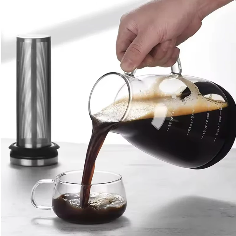960ml 에스프레소 아이스 드립 메이커 유리 포트 커 - Coffee And Tea Filter 리뷰 및 가격