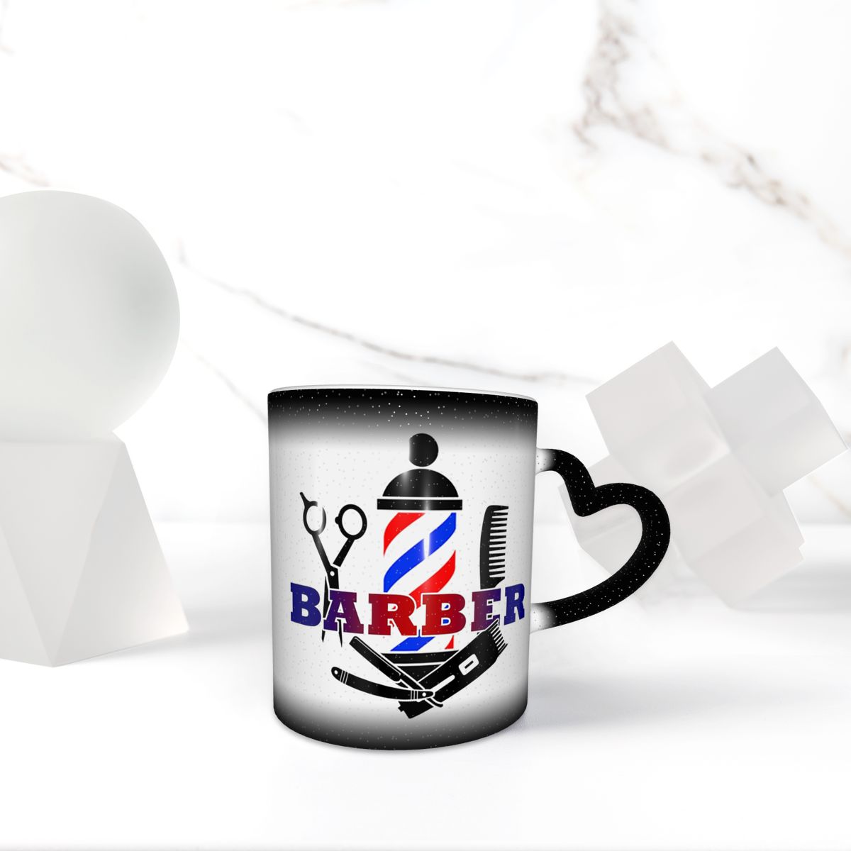 이발소 아이콘 미용사 헤어 스타일리스트 머그잔 재미있는 - Coffee Tea Icon 리뷰 및 가격